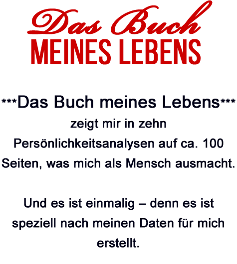 Das Buch Ihres Lebens